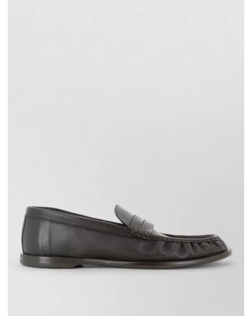 Paul Smith Black Faron Loafer Penny Strap Rubber for men