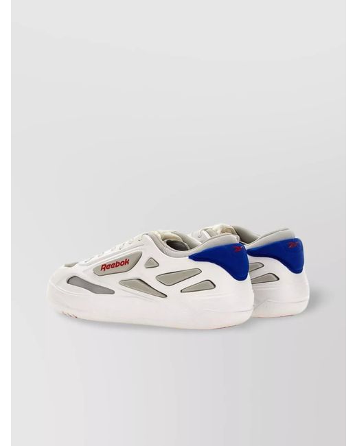 Reebok White Textile Future Club C Sneakers for men