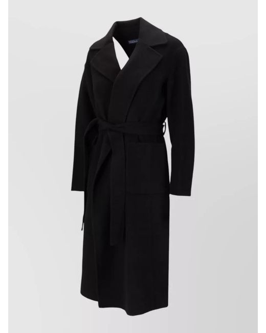 Ralph Lauren Black Wool Fitted Jacket