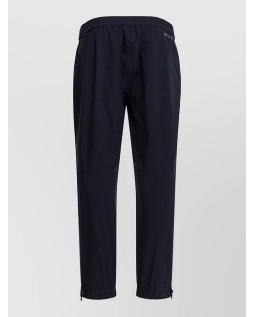 Moncler Blue Gore-Tex Track Pants for men