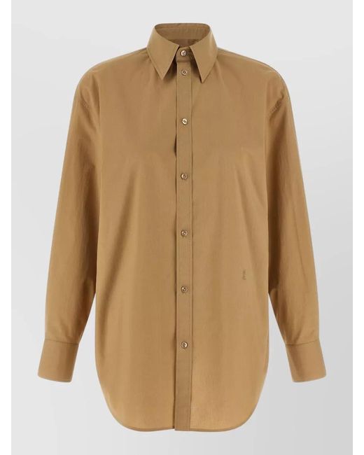Saint Laurent Natural Cassandre Shirt