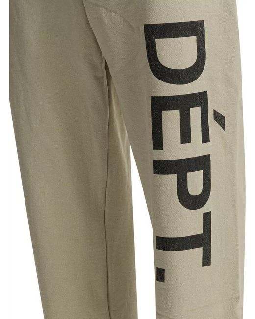 GALLERY DEPT. Natural Cotton Track Pants for men