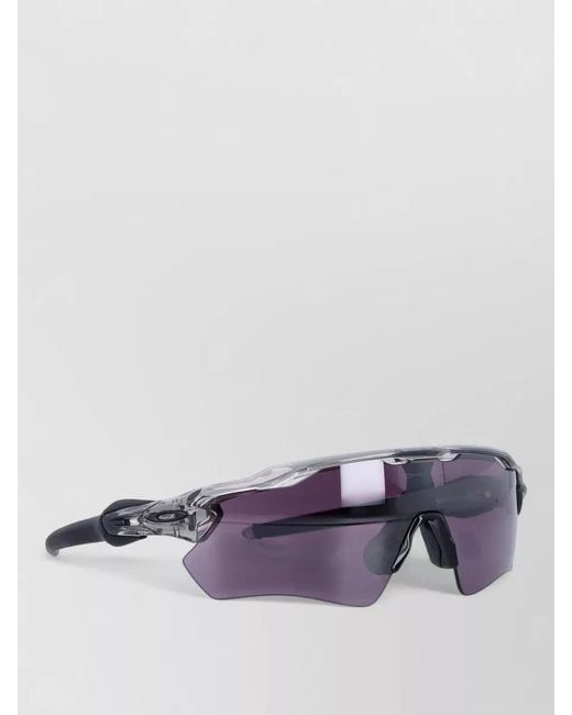 Oakley Purple Radar Ev Path Sport Wraparound Sunglasses