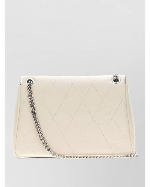 Tory Burch Natural Leather Cross-Body Bag