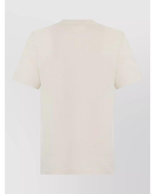 Boss Natural Short Sleeve Cotton Crew Neck T-Shirt for men