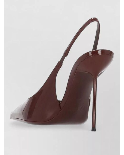 Paris Texas Pink Slingback High Heel Stiletto Pointed Toe