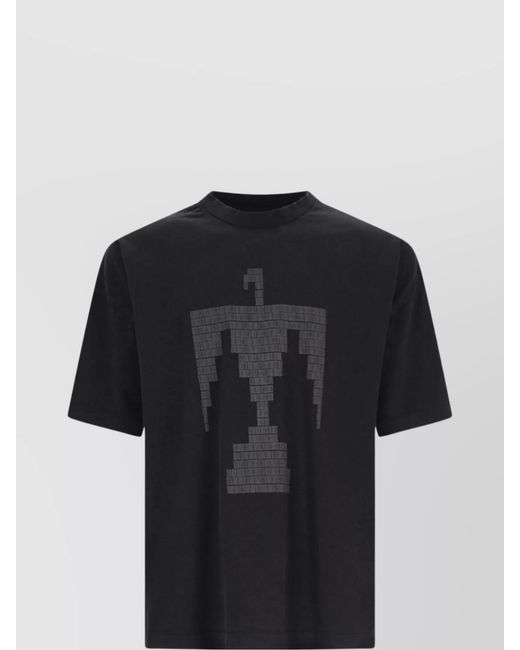 Fear Of God Black Short-Sleeve T-Shirt for men