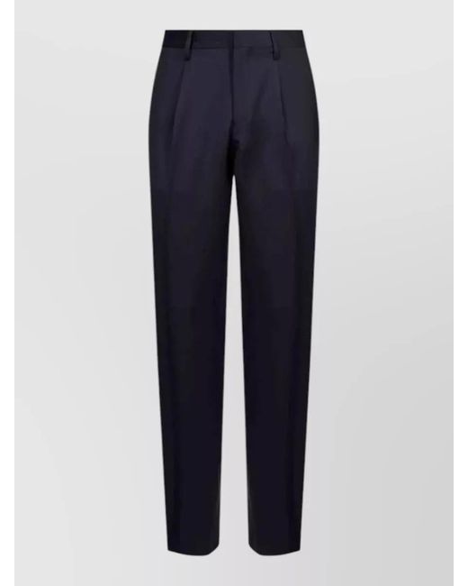 Lardini Blue Double Breasted Tailored Coat for men