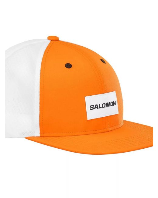 Salomon Orange Trucker Cap