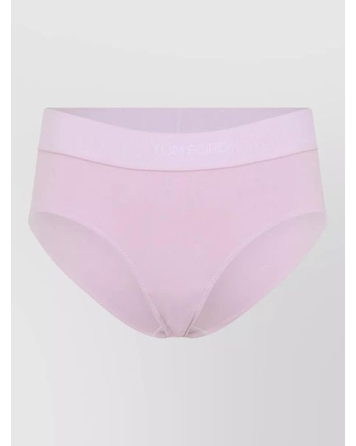 Tom Ford Pink High-Waist Briefs