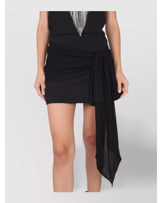Philosophy Black Strappy Mini Dress