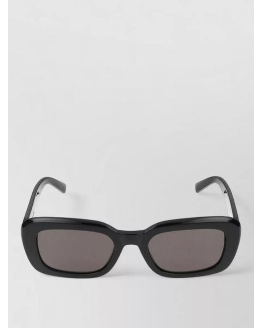 Saint Laurent Gray Sunglasses Sl M130 001 Rectangular Frame