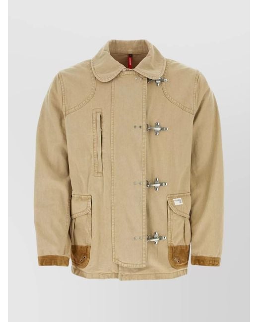 Fay Natural Cotton Regular-Fit Lightweight Jacket for men