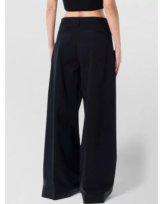 Thelatest Blue Deva Tailored Wide Leg Pleated Pants