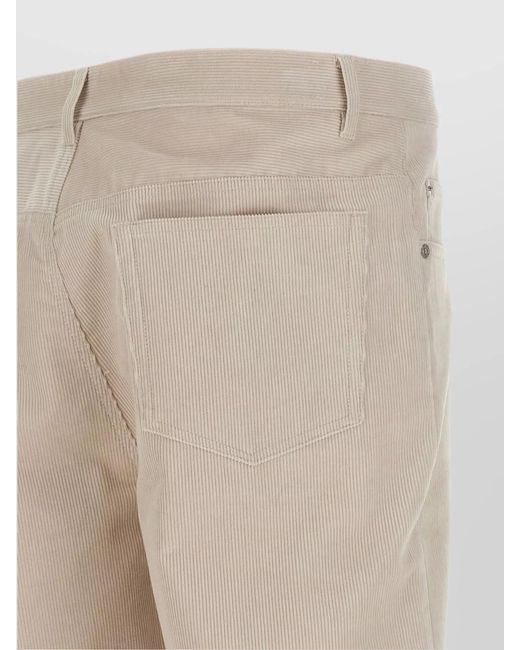A.P.C. Natural Cotton Straight-Leg Trousers for men