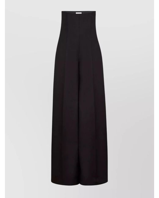 Nina Ricci Black Flared High Waist Trousers