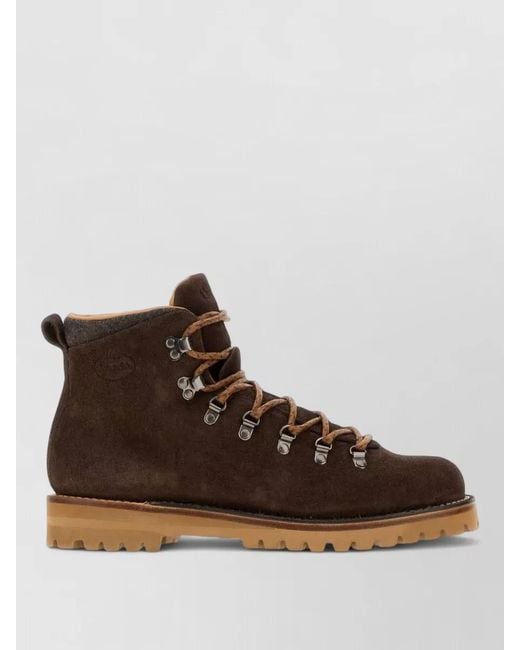 Church's Brown Poulton Suede Ankle Boots Chunky Sole for men