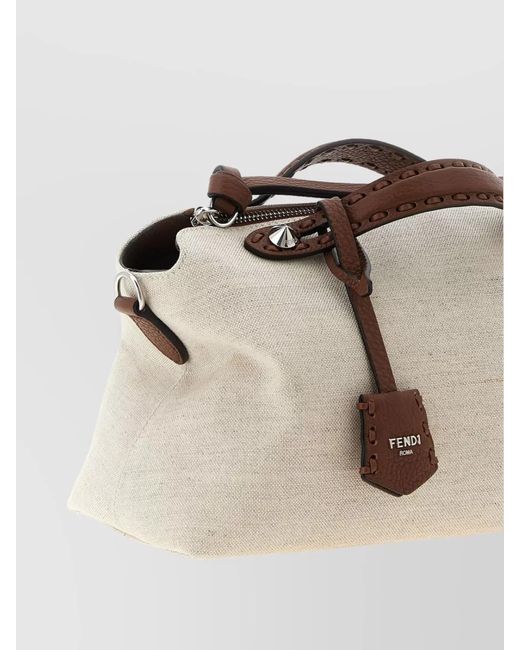 Fendi Natural By The Way Soft Medium Shoulder Bag