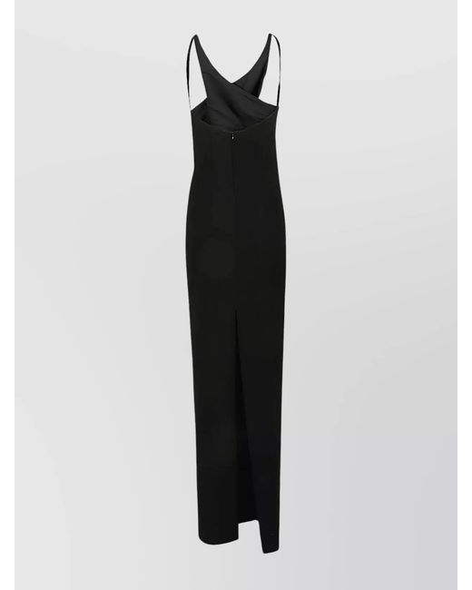 Monot Black Cutout Maxi Dress