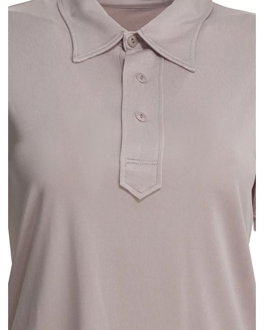 Maison Margiela Gray Polo Shirt