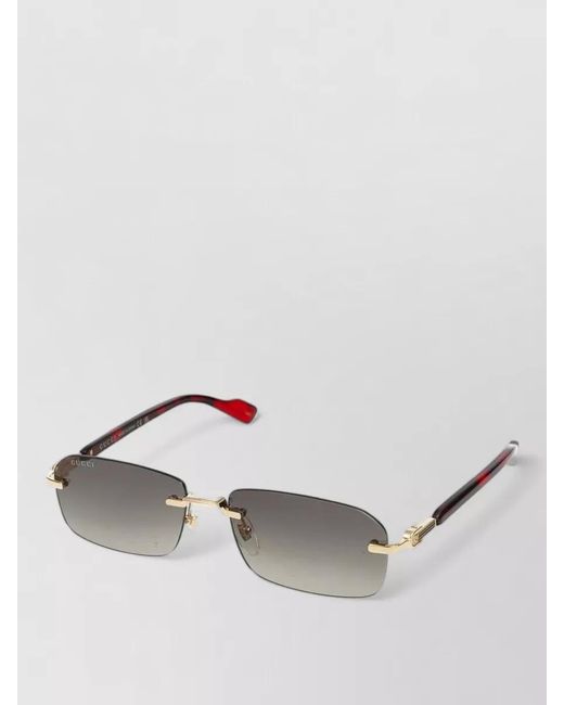Gucci Gray Sunglasses Gg1221S 006 Square Frame for men