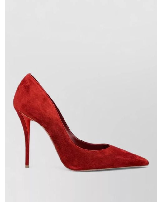 Christian Louboutin Red Velvet Miss Z Pumps