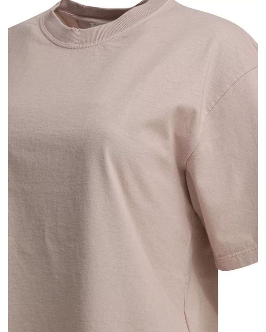 Golden Goose Deluxe Brand Natural Cotton Logo T-Shirt