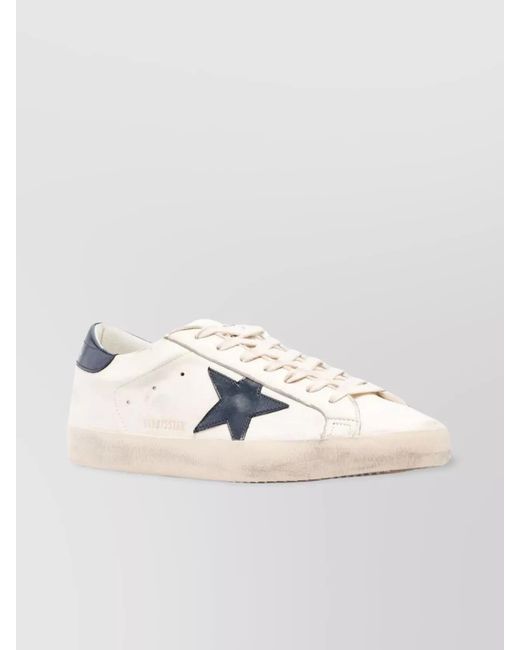 Golden Goose Deluxe Brand Metallic Leather Low-Top Sneakers for men