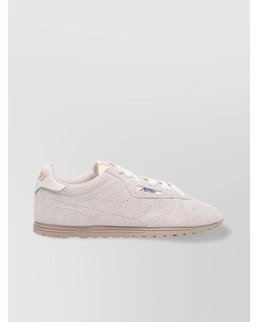 Autry Natural Leather Low-Top Sneakers