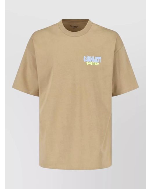 Carhartt Natural Graphic Crew Neck Shirt Short Sleeves for men