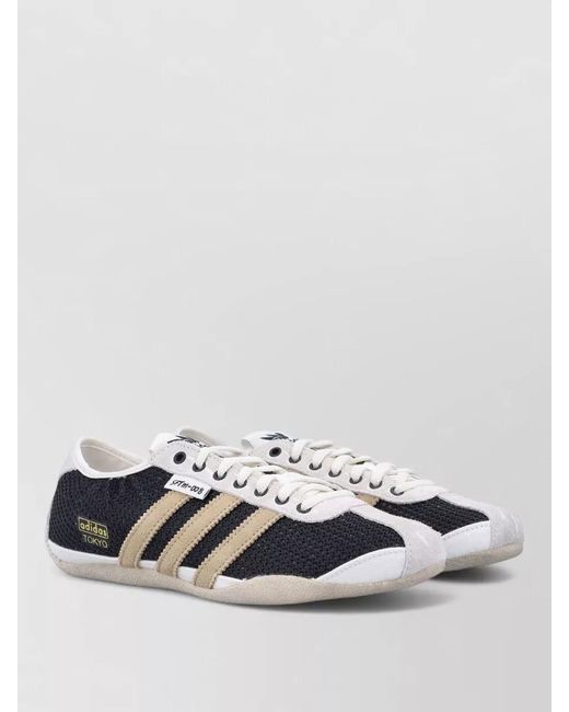 Adidas Originals White Tokyo W Sftm Lace Up Sneakers