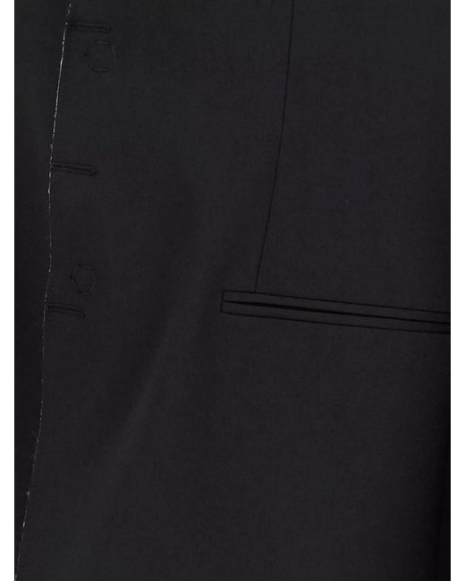 MM6 by Maison Margiela Blue Single-Breasted Blazer for men