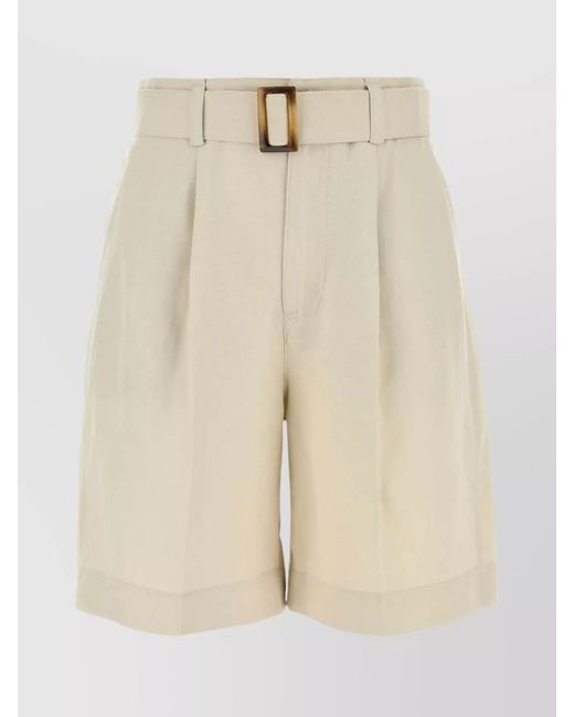 Woolrich Natural Tailored Shorts