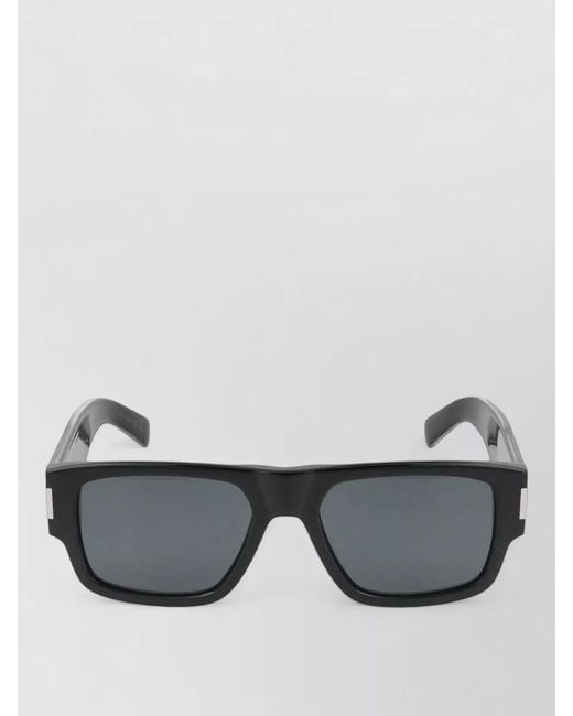Saint Laurent Gray Sunglasses Sl 659 001 Rectangular Frame for men