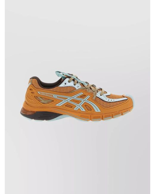 Asics Multicolor Leather Low-Top Sneakers for men