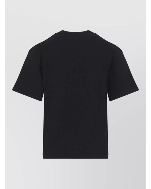 Céline Black Cotton Relaxed-Fit Graphic T-Shirt for men
