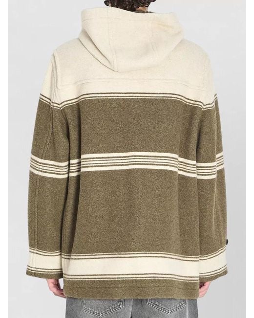 Burberry Multicolor Hooded Harrogate Montgomery Short Coat for men