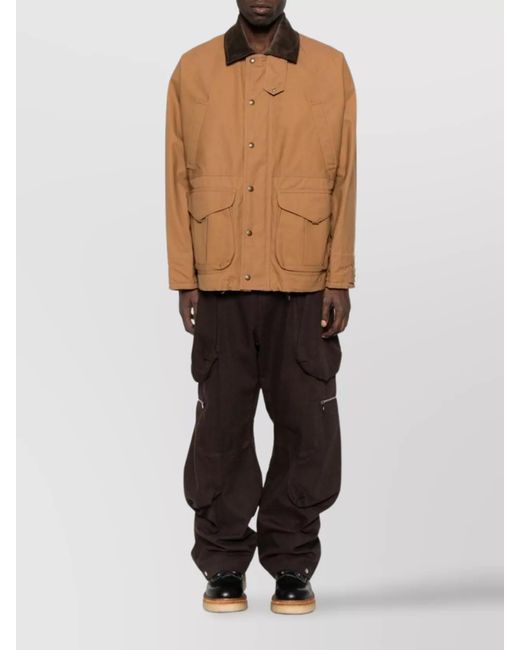 Junya Watanabe Brown Corduroy Jacket for men