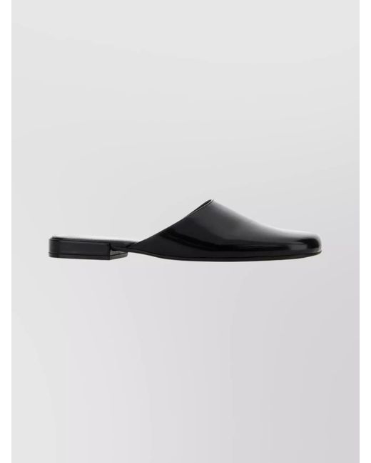 The Row Multicolor Leather Slippers