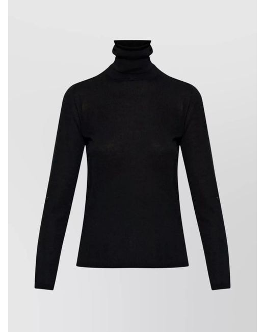 Max Mara Black Wool Tank Top