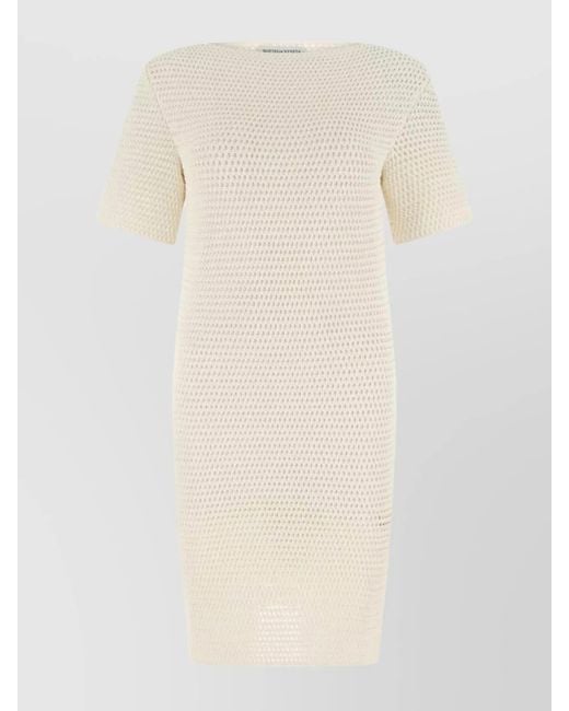 Bottega Veneta Natural Crochet Dress