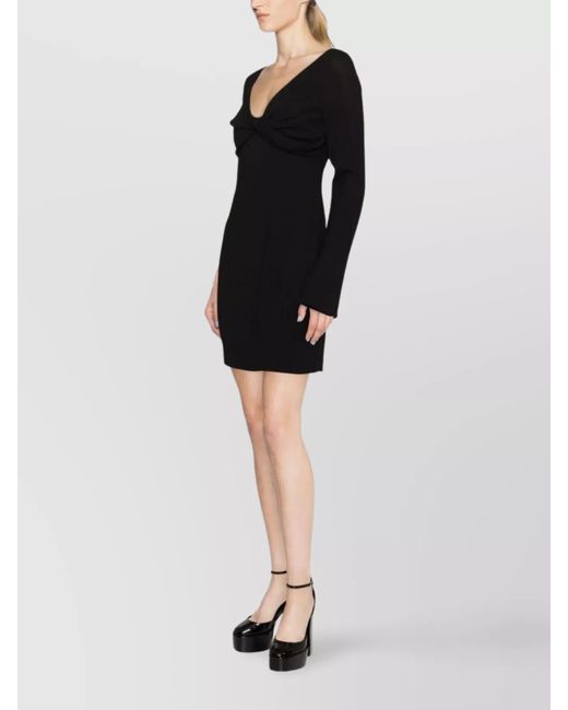 Blumarine Black Mini Dress