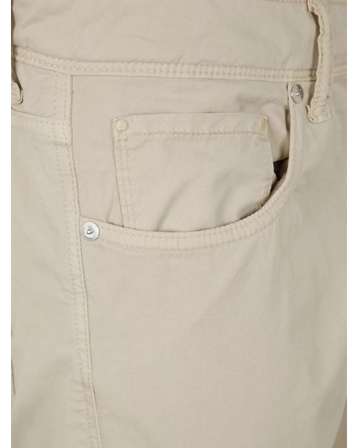 Incotex Natural Denim Straight-Leg Trousers for men