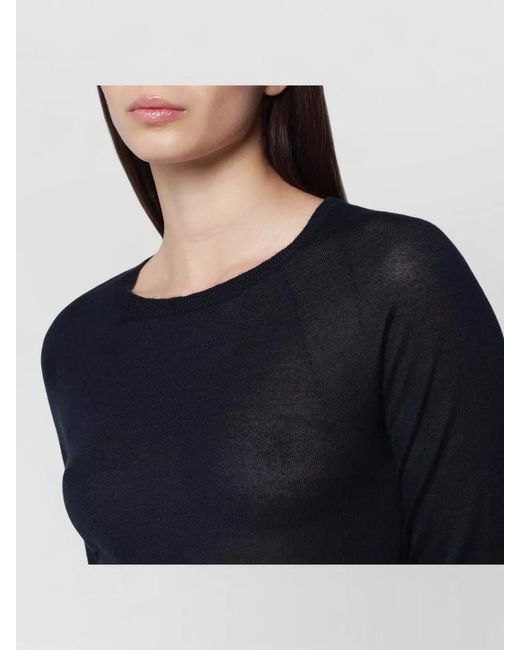 Roberto Collina Black Knitted Top