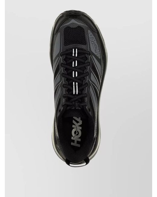 Hoka One One Black Mafate Speed 2 Mesh Sneakers Rubber Outsole