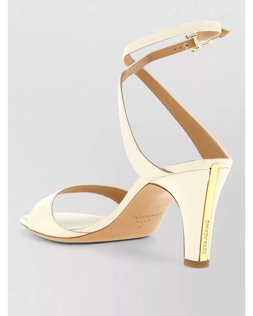 Ferragamo Natural Leather Teresy Sandals