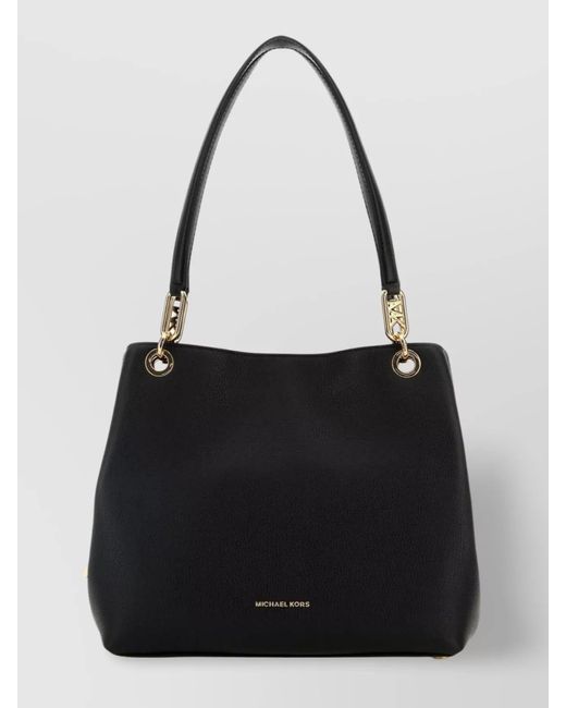 Michael Kors Black Large Kensington Shopping Bag