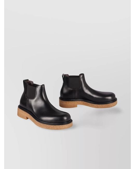 Bottega Veneta Multicolor Leather Chelsea Boots for men
