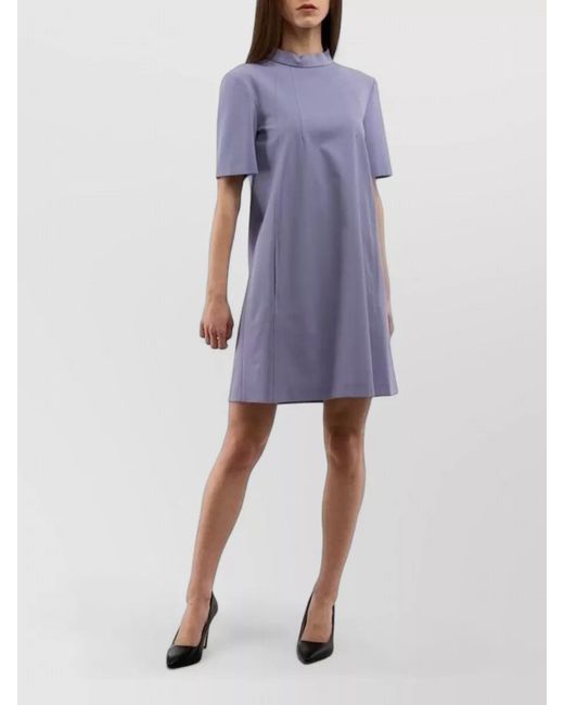 Moschino Purple Mini Dress