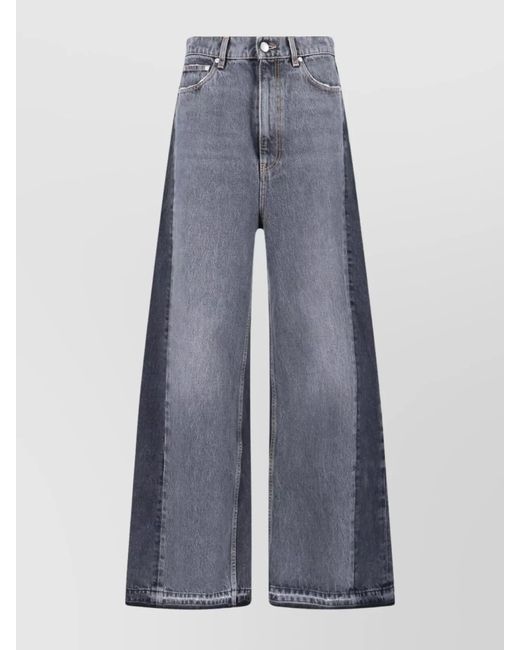 Stella McCartney Blue Wide-Leg Jeans